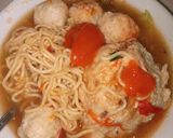 Foto langkah ke 8 dari resep Bakso ayam Chopper kapsul.
