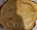 A picture of step 3 of Beans pancake.