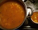 A picture of step 4 of Cicis copycat cavatapi soup.