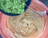 Gaufres salées à l’avocat étape de la recette 4 photo