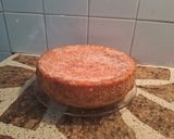 Foto del paso 9 de la receta: Bizcochuelo con gelatina de frambuesa