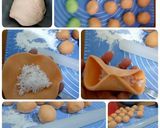 Foto langkah ke 5 dari resep Bakpao isi pasta Ubi Ungu.