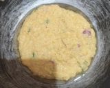 A picture of step 3 of Leftover rice uttapam..