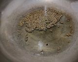 A picture of step 2 of Lemongrass rice.