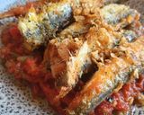 Foto del paso 12 de la receta: Boquerones fritos con salsa de tomate y pimientos