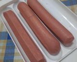 Foto del paso 1 de la receta: Salchichas con queso con tomate y mayonesa de ave