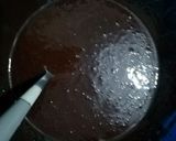 A picture of step 2 of Chocolate ganache cake.