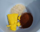 Foto langkah ke 1 dari resep Red Velvet Soft Cookies.