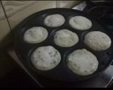 A picture of step 2 of Sooji Lauki tikki.