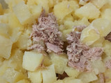 Ensalada de papa y atún