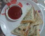 A picture of step 2 of Vegetable Grilled Sandwich.