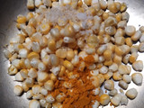 Corn chaat
