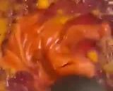 A picture of step 2 of Egusi soup.