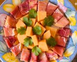 Une image de l'étape 3 de Melon au Jambon de Parme.