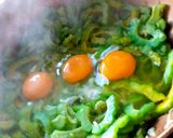 รูปขั้นตอนการทำที่ 5 ของ เมนู : มะระผัดไข่ #สูตรเพื่อสุขภาพ