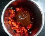 A picture of step 2 of Allam Pachadi.