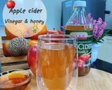 รูปขั้นตอนการทำที่ 4 ของ แอปเปิ้ลไซเดอร์ผสมน้ำผึ้ง (Apple cider vinegar&honey)