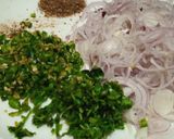 A picture of step 3 of Shami kabab.