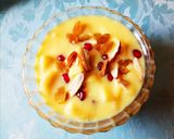 A picture of step 8 of Fruit custard.