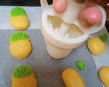 Foto langkah ke 3 dari resep Nastar bentuk nanas.
