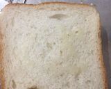 A picture of step 2 of Pizza toast.