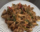 Foto langkah ke 4 dari resep Pindang Tongkol Suwir Cabe Ijo.