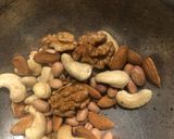 A picture of step 2 of Dry Fruit Balls.