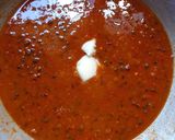 A picture of step 6 of Dal Makhani.