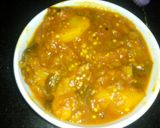 A picture of step 2 of Bihari lunch.