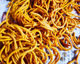 बेसन सेव (Besan sev recipe in Hindi) रेसिपी चरण 5 फोटो
