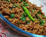 A picture of step 4 of Smoky Qeema.