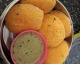 A picture of step 13 of Oats & Carrot Instant Idli | Coriander Mint Chutney.