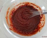 Une image de l'étape 3 de Cake poires chocolat.