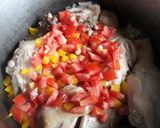 Foto del paso 1 de la receta: Pollo a la crema con arroz!😋