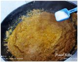 A picture of step 6 of Lobsters Curry.