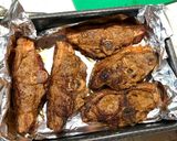 A picture of step 6 of Quite crispy lamb chops.