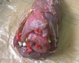 Foto del paso 4 de la receta: Morcillo de ternera relleno