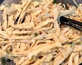 Hình bước làm 2 của món Canh măng dọc mùng (canh cá chay)