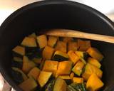 Kabocha soboroni- kabocha in ginger meat sauce recipe step 3 photo