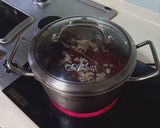 Hình bước làm 3 của món Chè Đậu Đỏ Hạt Sen (kiểu Hoa)/ Hong Dou Sha