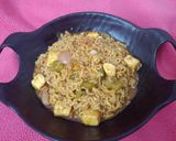 A picture of step 3 of Chilli paneer maggi.