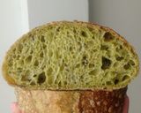 Foto langkah ke 27 dari resep Wijen Hitam Putih Pandan Sourdough Bread (Open Bake Method).