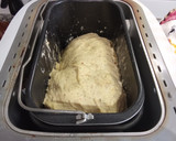 Foto del paso 6 de la receta: Masa Pizza sin gluten en Amasadora con pollo, piña, queso y mermelada
