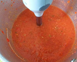 Foto del paso 2 de la receta: Gazpacho de pimientos del piquillos y con toque de alcaparras