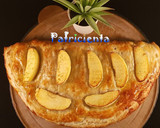 Foto del paso 10 de la receta: Empanada de hojaldre rellena de cerdo y manzana 🍏🐷