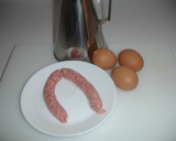 Foto del paso 1 de la receta: Tortilla de longaniza blanca