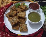 A picture of step 9 of કોથંબિર વડી (Kothimbir Vadi Recipe in Gujarati).