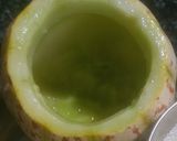 A picture of step 1 of Muskmelon Lassi.