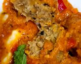 Foto del paso 10 de la receta Albóndigas de berenjena y cebolla caramelizada