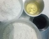 Hình bước làm 1 của món Bánh Quy Mè Đen